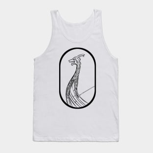 Anime Vinland Saga, Viking boat Tank Top